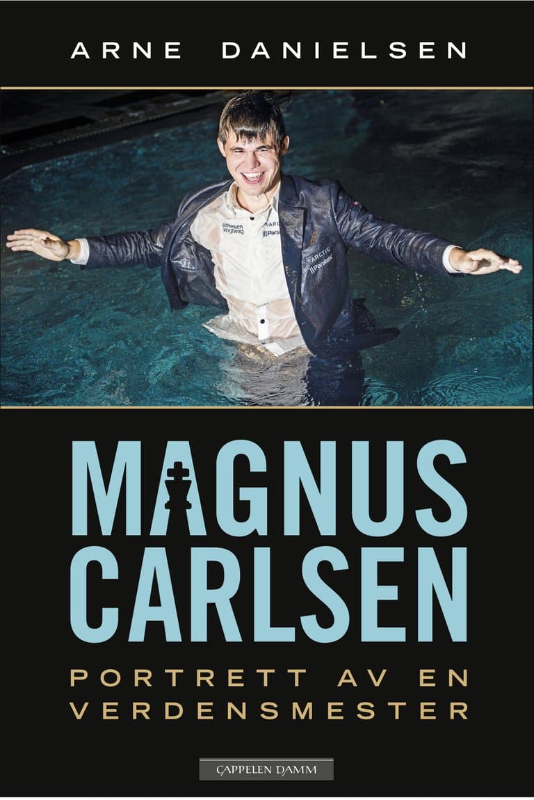 Omslag Magnus Carlsen av Arne Danielsen (Ebok)