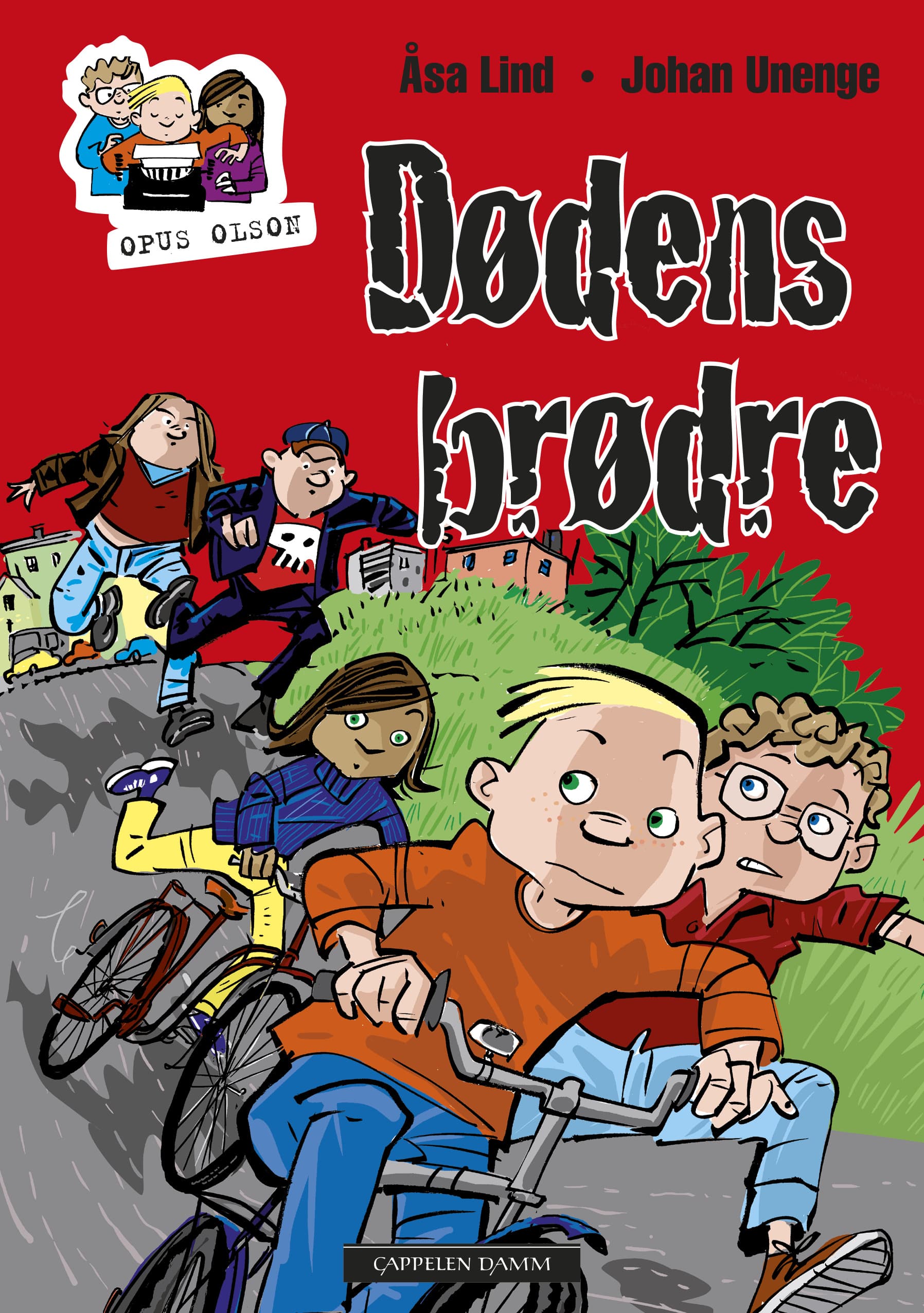 Omslag Opus Olson - Dødens brødre av Åsa Lind (Ebok)