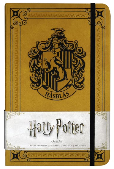 Omslag av "Harry Potter Håsblås linjert notatbok"