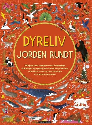 Omslag av "DYRELIV jorden rundt"