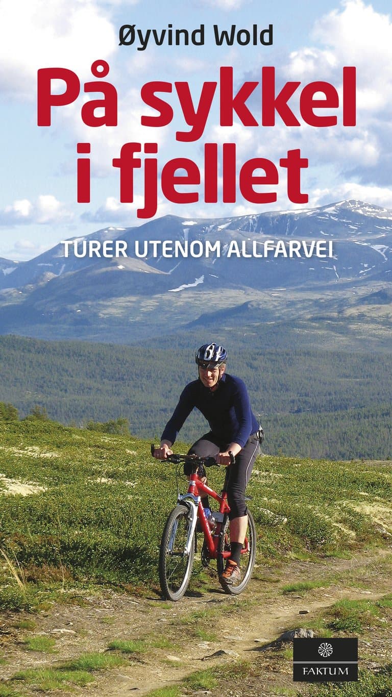 Omslag På sykkel i fjellet av Øyvind Wold (Innbundet)