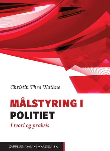 Omslag av "Målstyring i politiet"