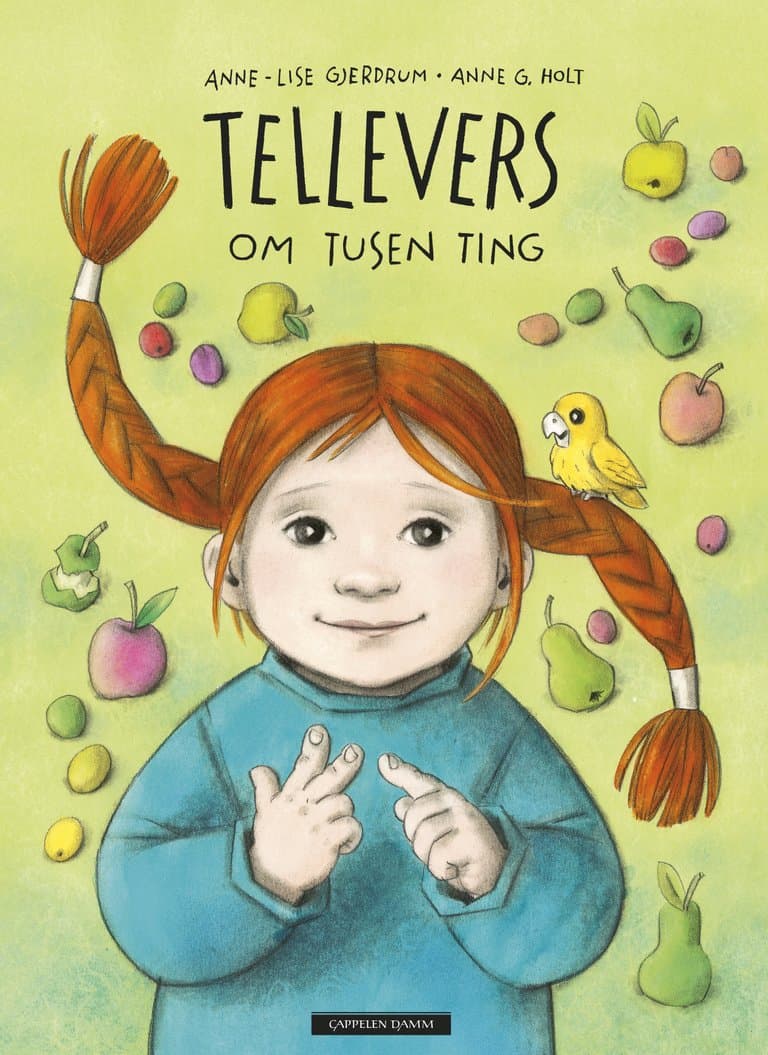 Omslag Tellevers om tusen ting av Anne-Lise Gjerdrum (Ebok)