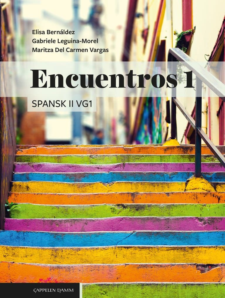 Omslag Encuentros 1 (LK20) av Elisa Bernáldez, Gabriele Leguina-Morel, Maritza Del Carmen Vargas og Eli-Marie Drange (Innbundet)