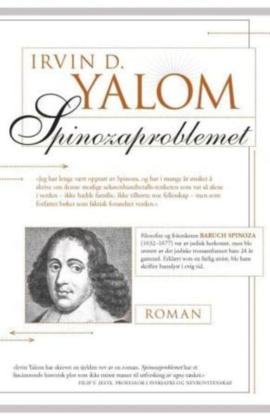Omslag av "Spinozaproblemet"
