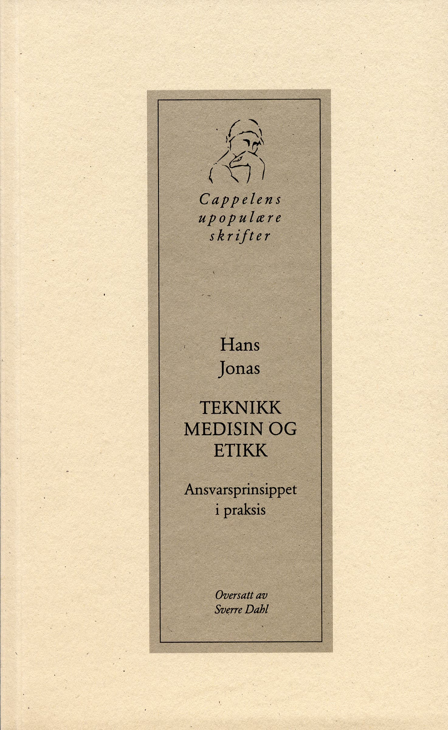 Omslag Teknikk, medisin og etikk av Hans Jonas (Heftet)