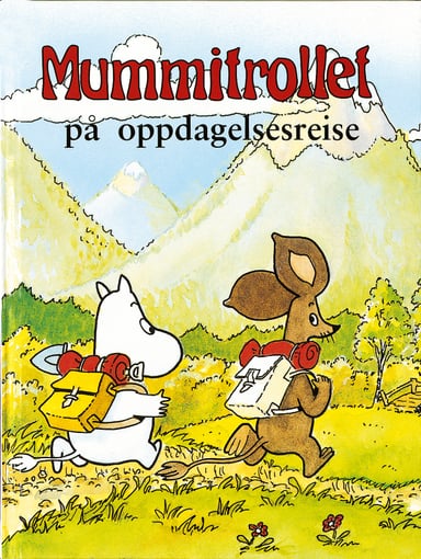 Omslag av "Mummitrollet på oppdagelsesreise"