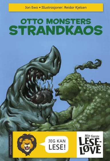 Min første leseløve - Otto Monsters strandkaos