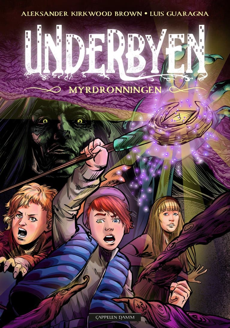 Omslag Underbyen - Myrdronningen av Aleksander Kirkwood Brown (Ebok)