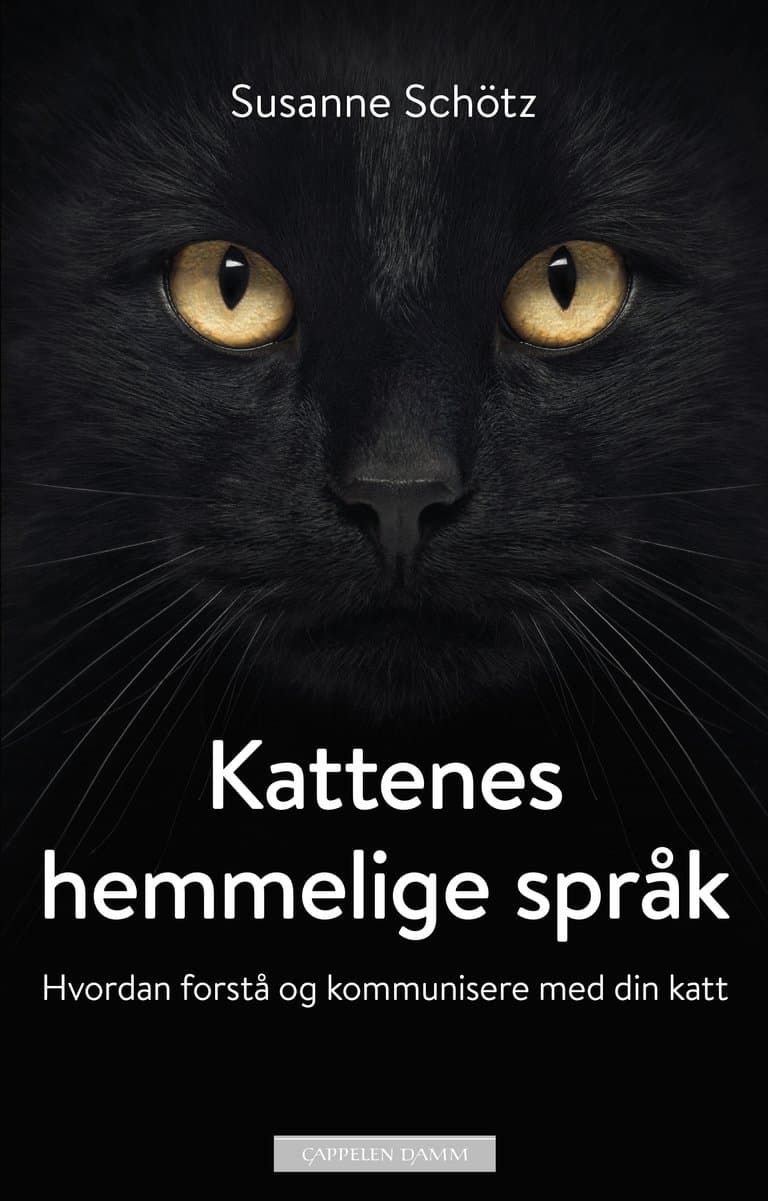 Omslag Kattenes hemmelige språk av Susanne Schötz (Innbundet)