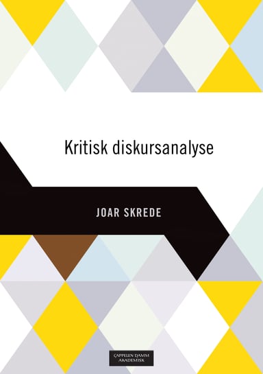 Omslag av "Kritisk diskursanalyse"