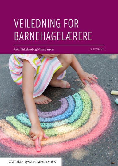 Omslag av "Veiledning for barnehagelærere"