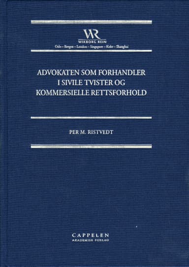Advokaten som forhandler i sivile tvister og kommersielle rettsforhold
