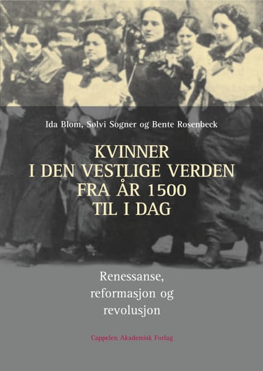 Omslag av "Kvinner i den vestlige verden fra år 1500 til i dag"