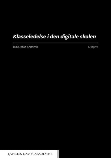 Omslag av "Klasseledelse i den digitale skolen"