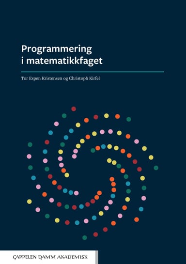 Omslag av "Programmering i matematikkfaget"
