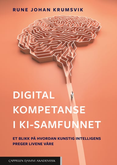 Omslag av "Digital kompetanse i KI-samfunnet"