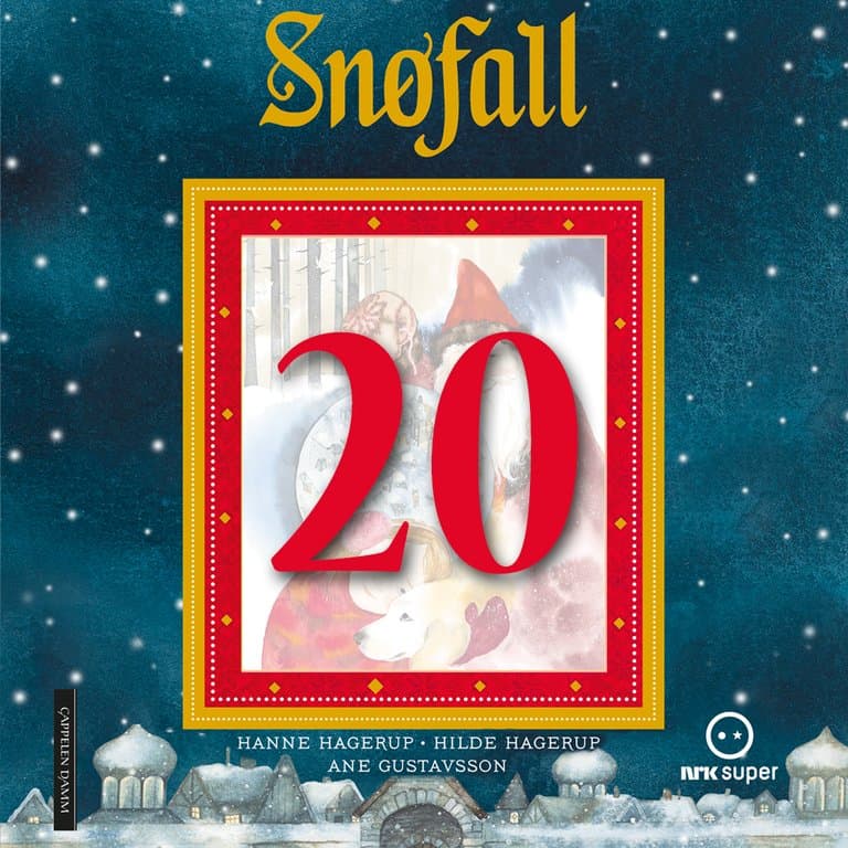 Omslag Snøfall 20. desember av Hanne Hagerup og Hilde Hagerup (Lydbok)