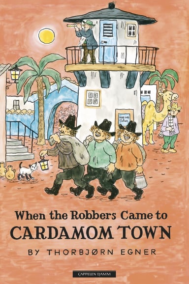 Omslag av "When the Robbers Came to Cardamom Town"