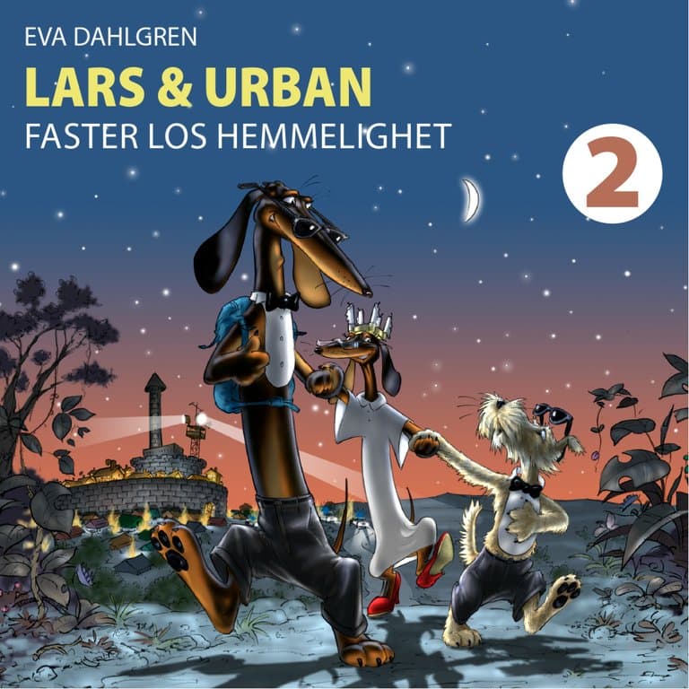 Omslag Lars og Urban - Faster Los hemmelighet av Eva Dahlgren (Lydbok)