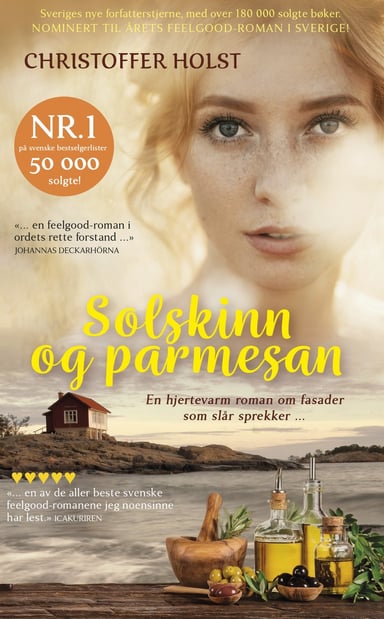 Omslag av "Solskinn og parmesan"