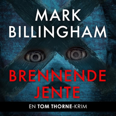 Omslag av "Brennende jente"