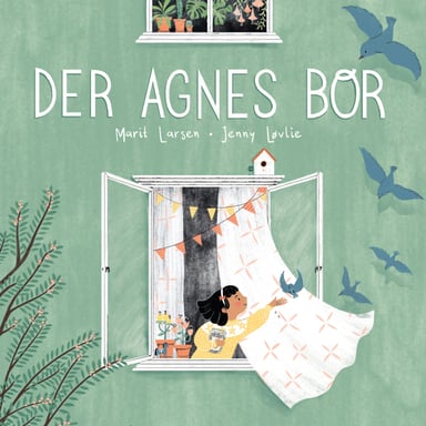 Omslag av "Der Agnes bor"