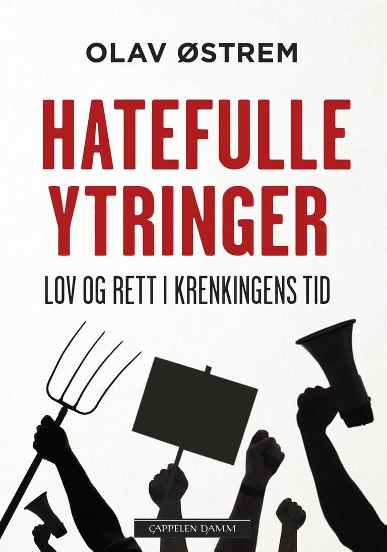 Omslag Hatefulle ytringer av Olav Østrem (Ebok)