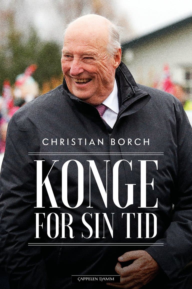 Omslag Konge for sin tid av Christian Borch (Innbundet)