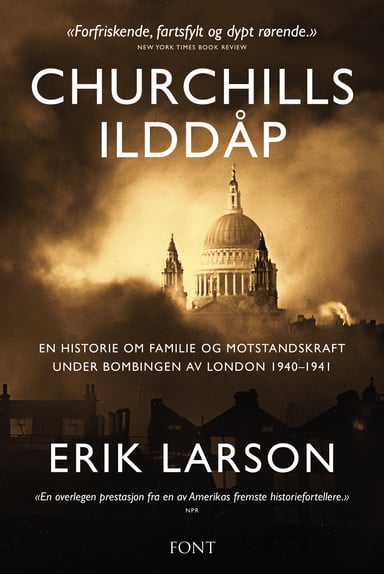Omslag av "Churchills ilddåp"