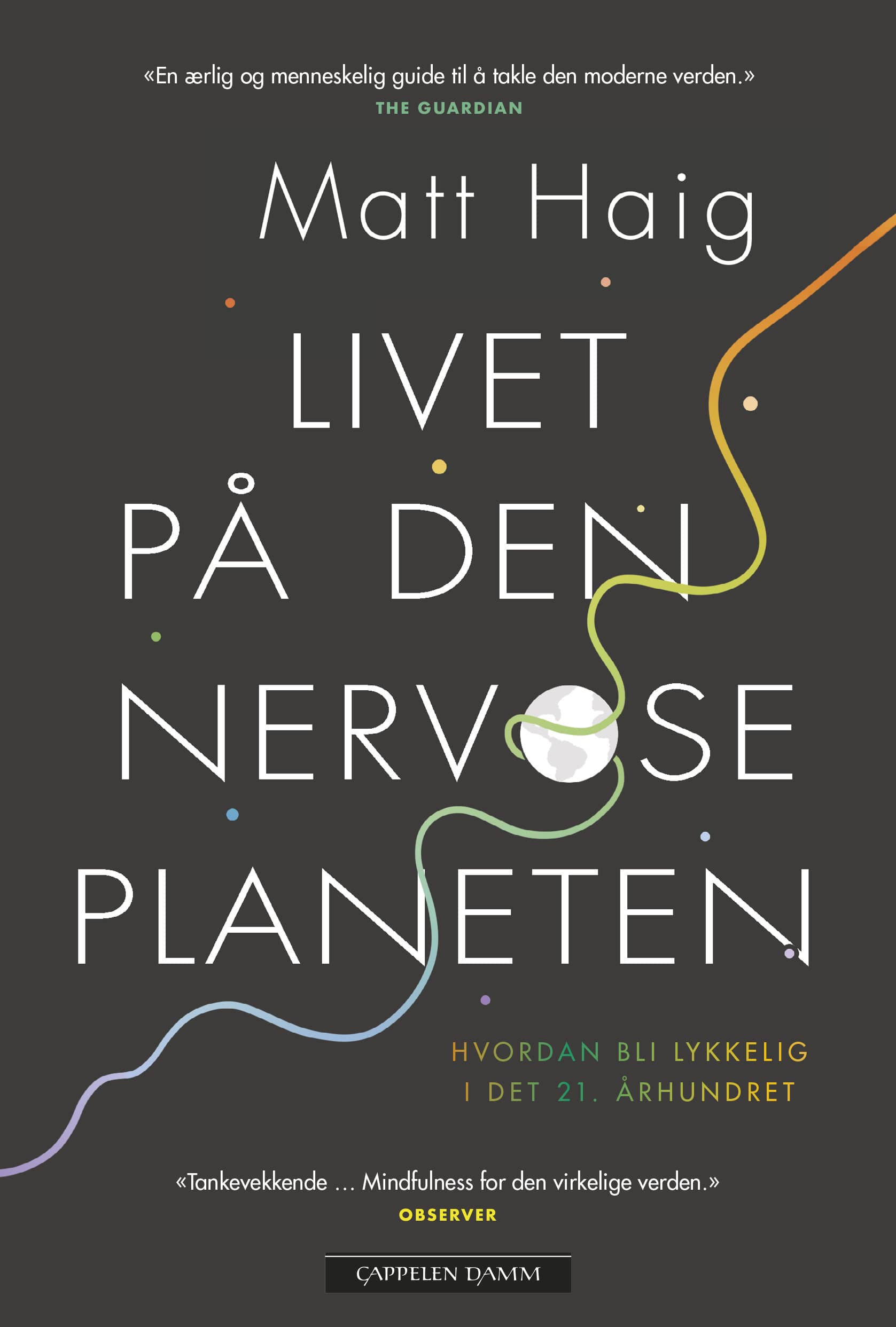 Omslag Livet på den nervøse planeten av Matt Haig (Ebok)
