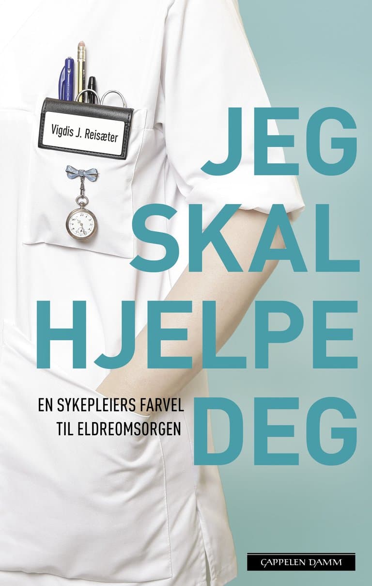 Omslag Jeg skal hjelpe deg av Vigdis J. Reisæter (Ebok)