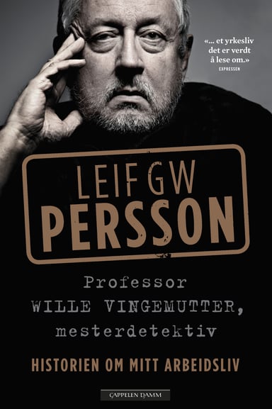 Omslag av "Professor Wille Vingemutter, mesterdetektiv"