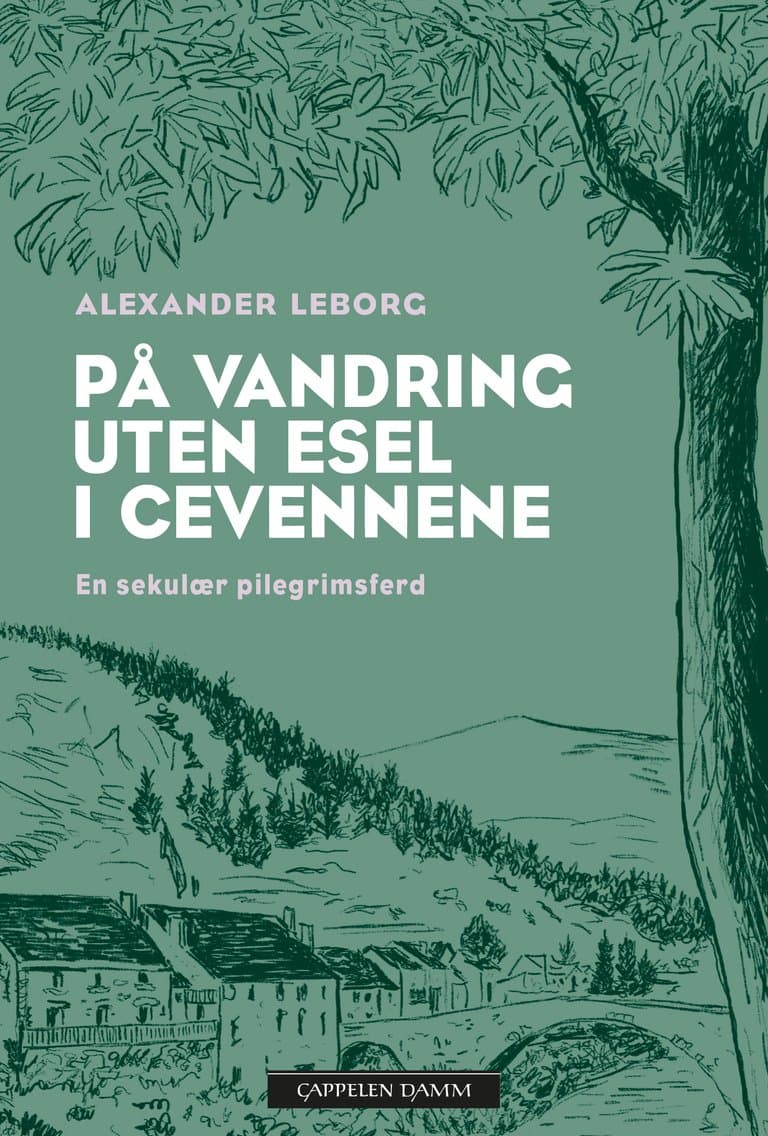 Omslag På vandring uten esel i Cevennene av Alexander Leborg (Ebok)