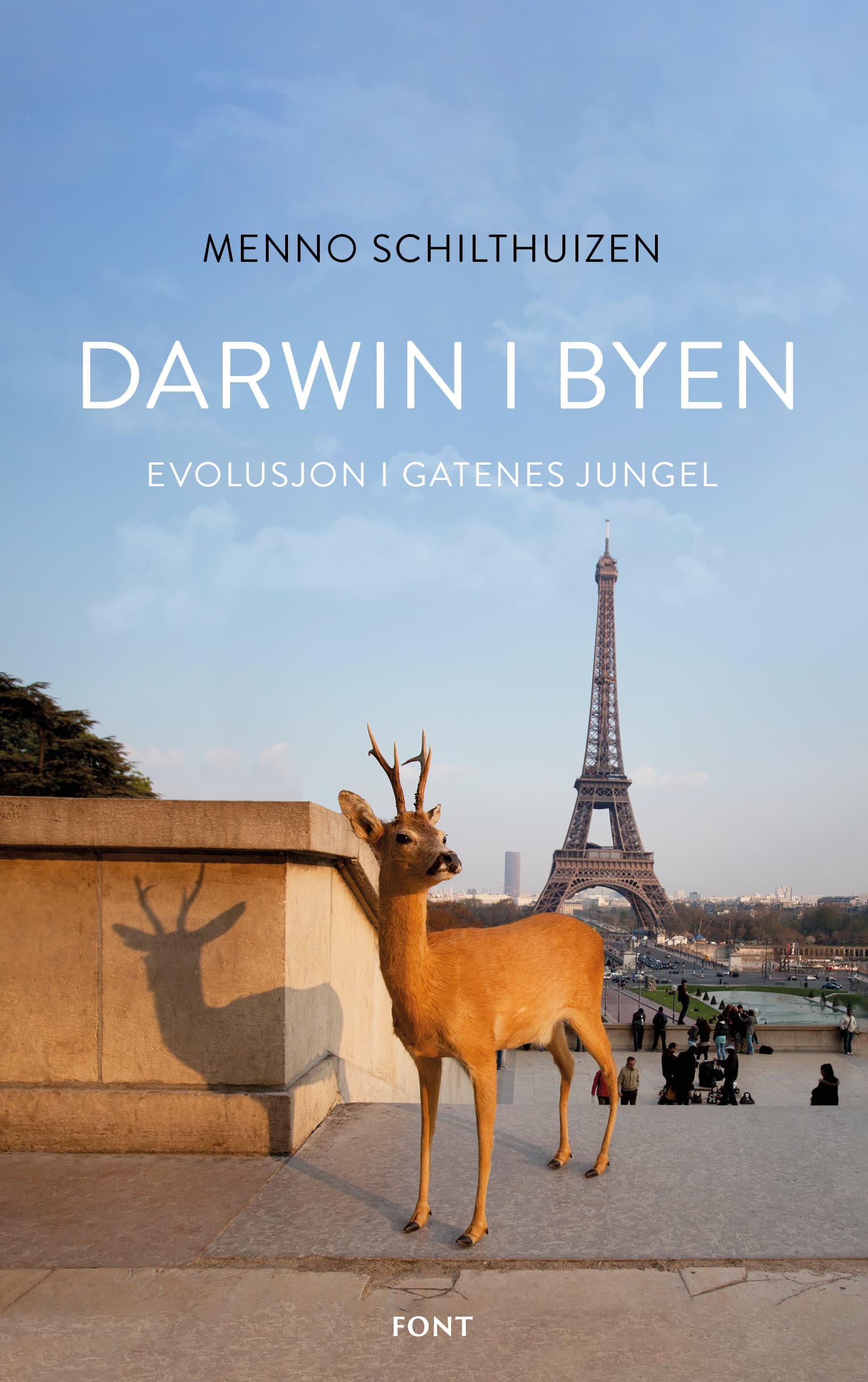 Omslag Darwin i byen av Menno Schilthuizen (Innbundet)