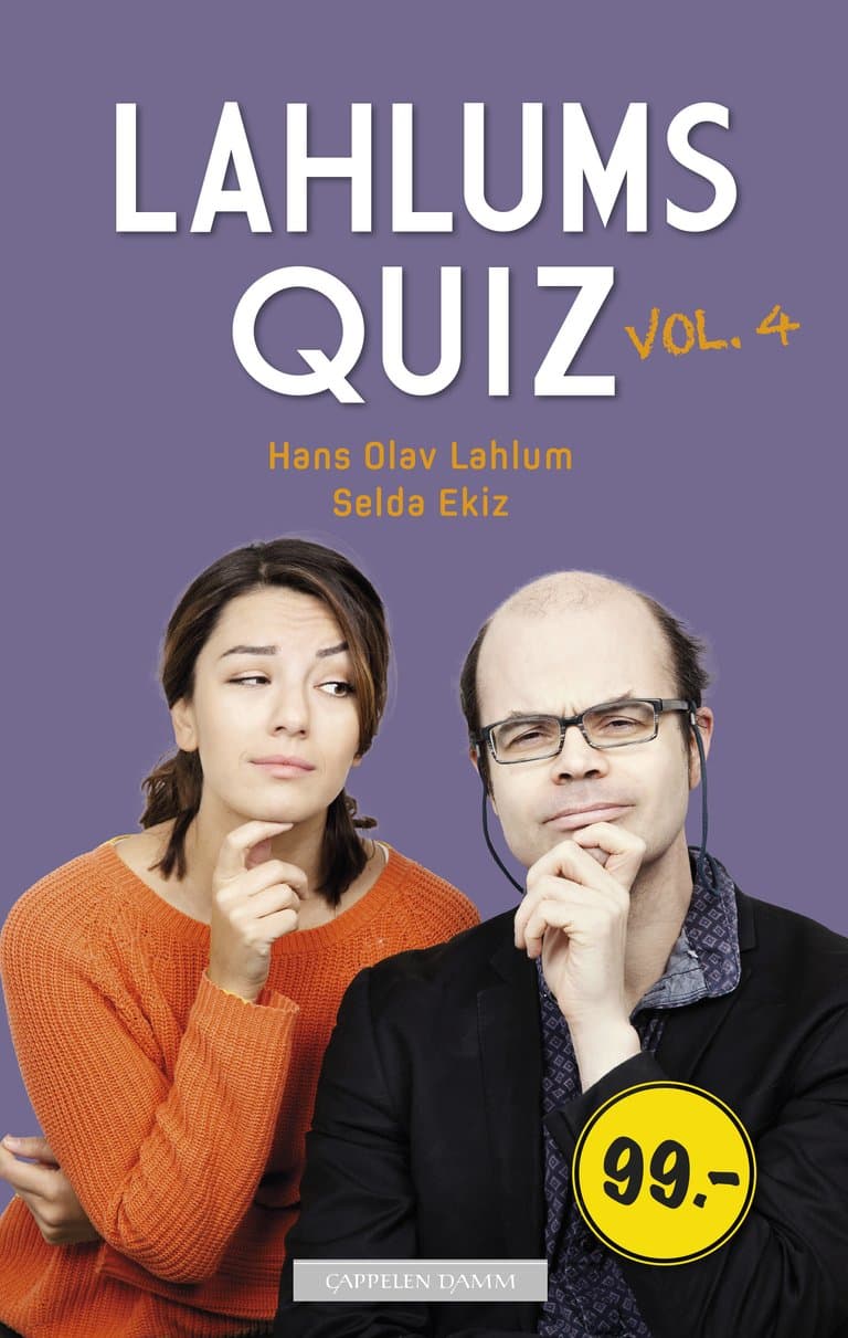 Omslag Lahlums Quiz vol. 4 av Selda Ekiz og Hans Olav Lahlum (Heftet)