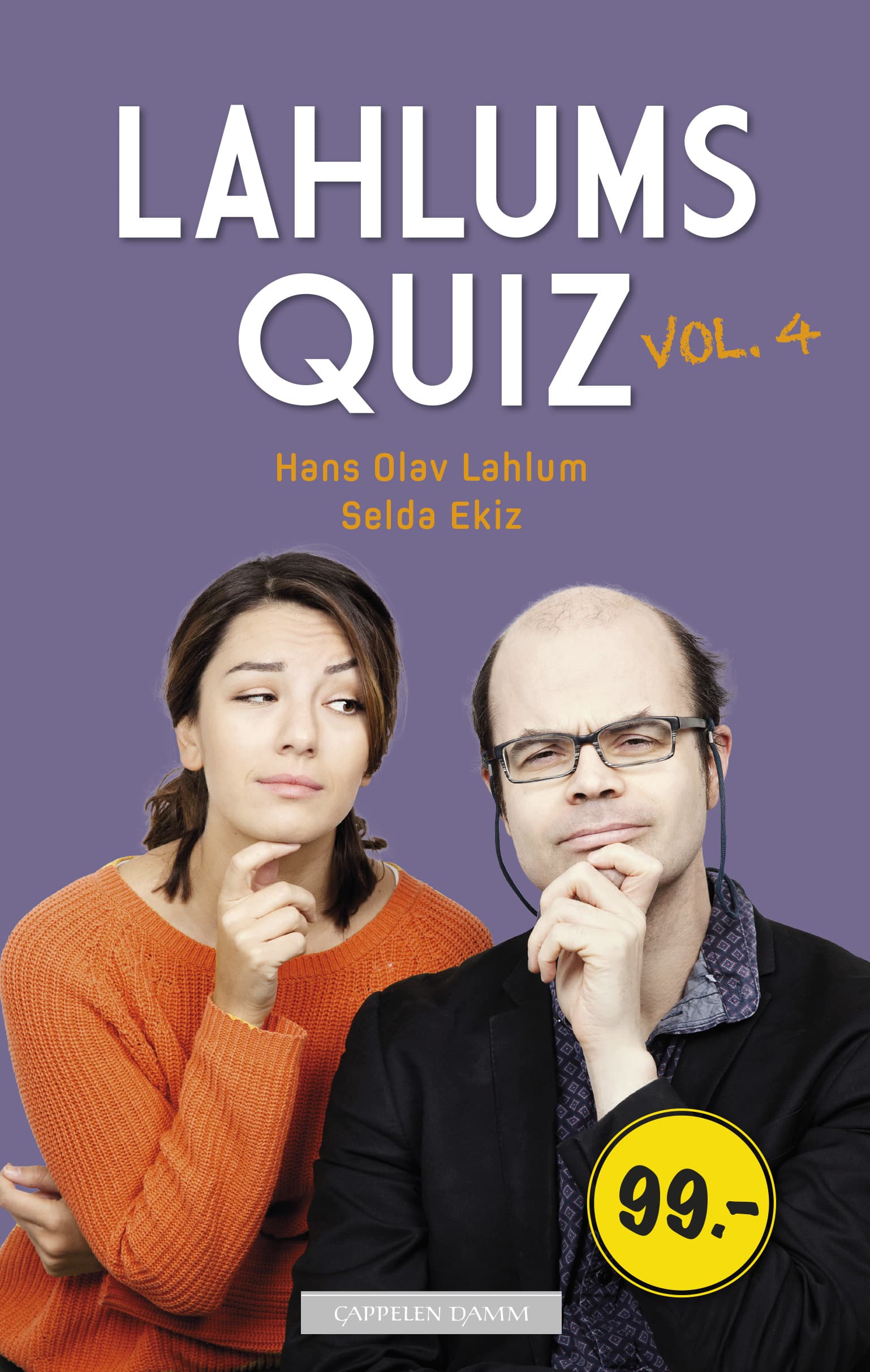 Omslag Lahlums Quiz vol. 4 av Selda Ekiz og Hans Olav Lahlum (Heftet)