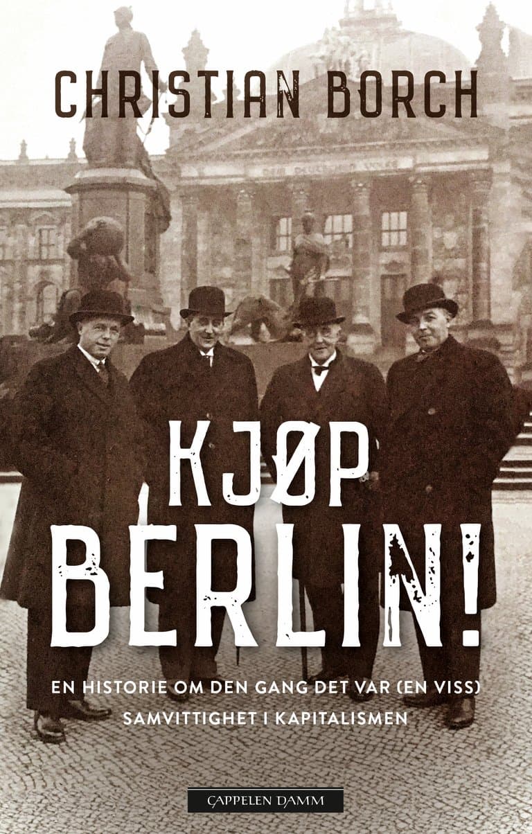 Omslag Kjøp Berlin! av Christian Borch (Innbundet)