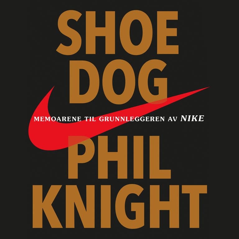 Omslag Shoe dog av Phil Knight og J.R. Moehringer (Lydbok)