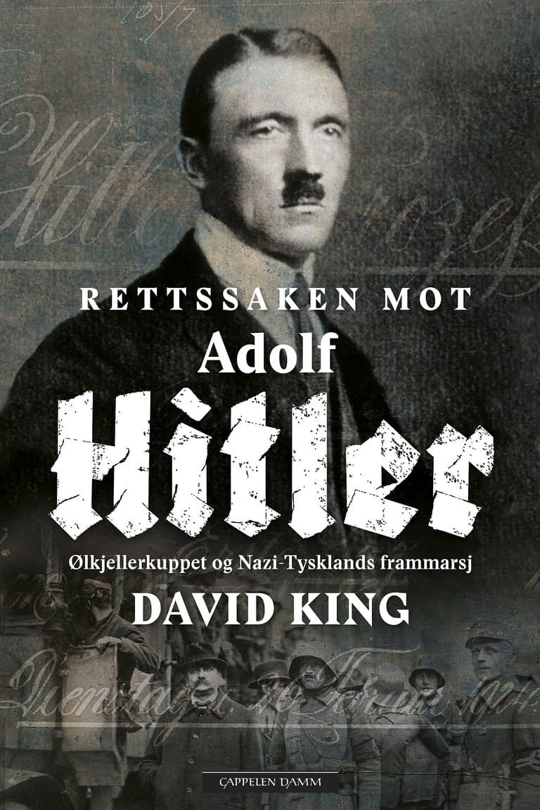 Omslag Rettssaken mot Adolf Hitler av David King (Ebok)