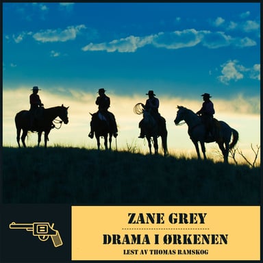 Omslag av "Drama i ørkenen"