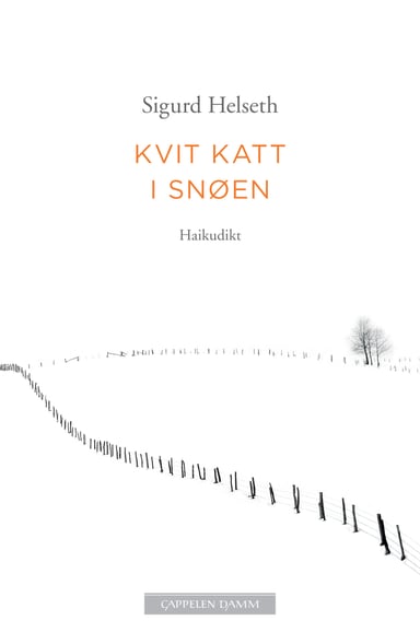Omslag av "Kvit katt i snøen"