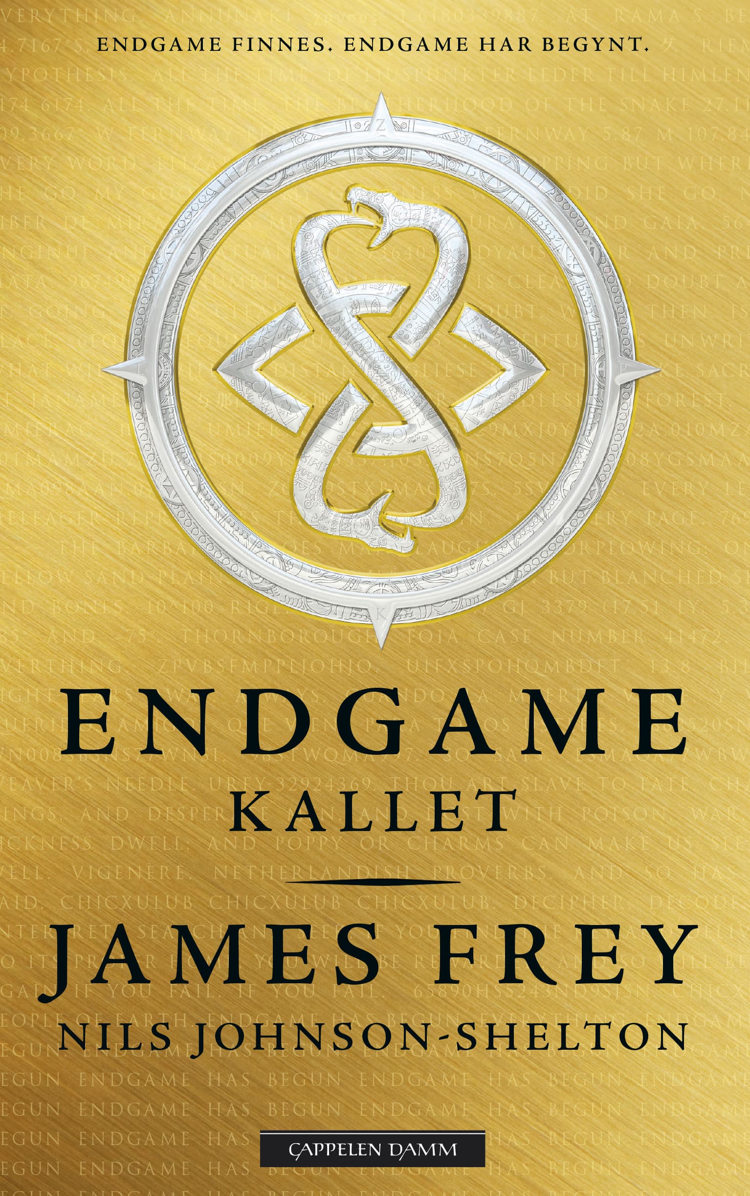Omslag Endgame. Kallet av James Frey og Nils Johnson-Shelton (Innbundet)