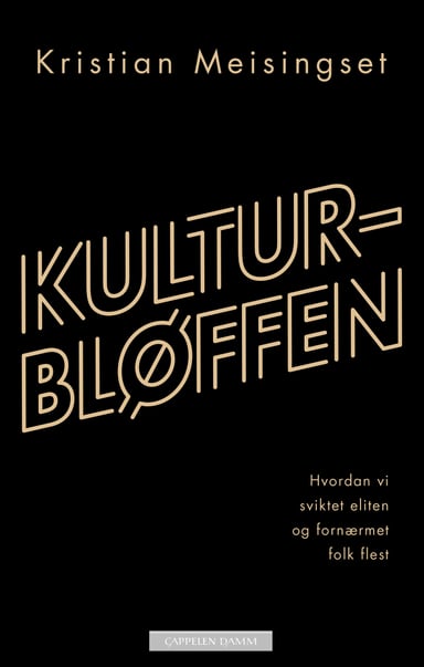 Omslag av "Kulturbløffen"