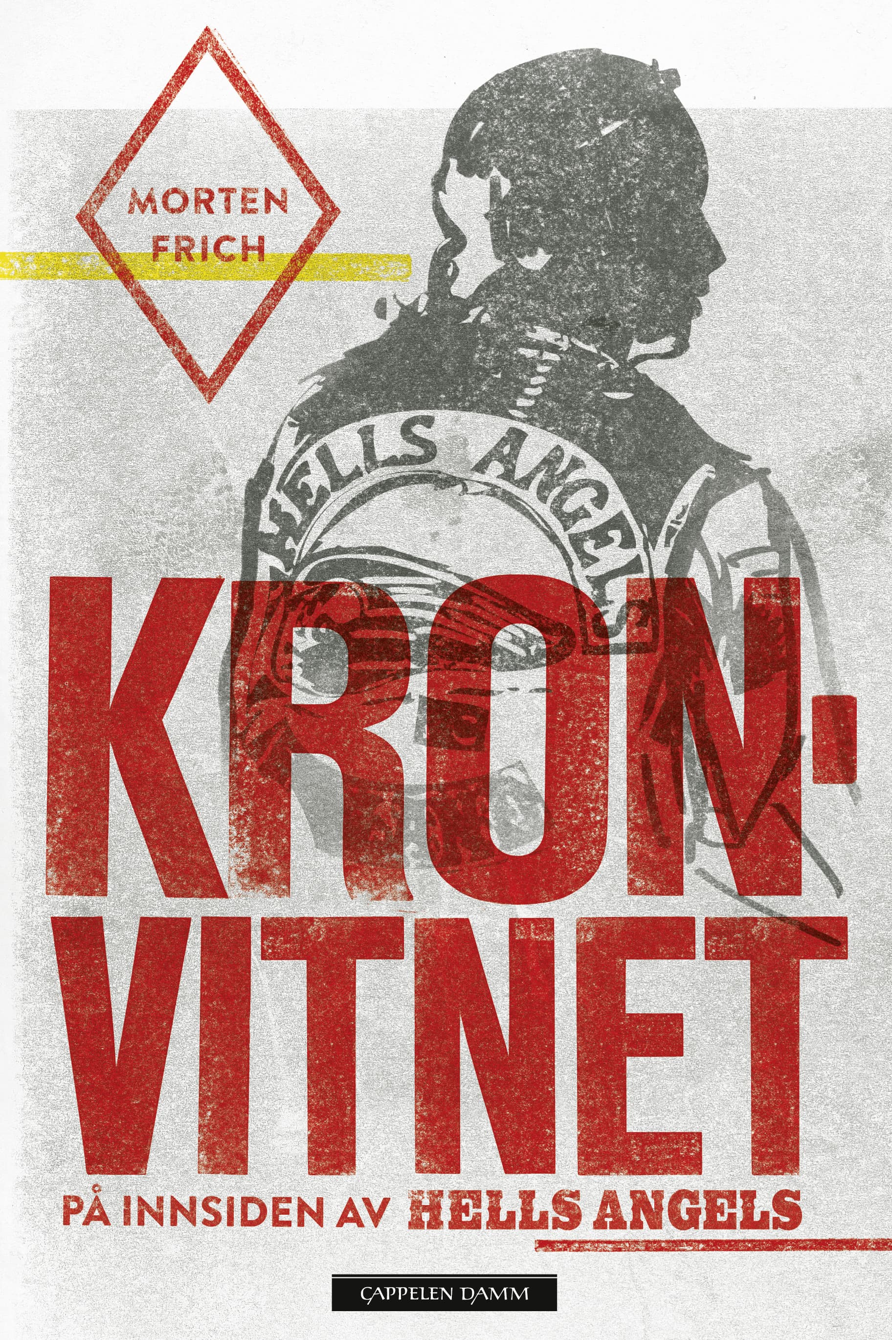 Omslag Kronvitnet av Morten Frich (Innbundet)