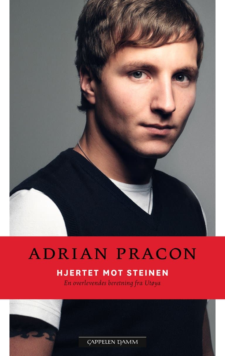 Omslag Hjertet mot steinen av Adrian Pracon og Erik Møller Solheim (Ebok)