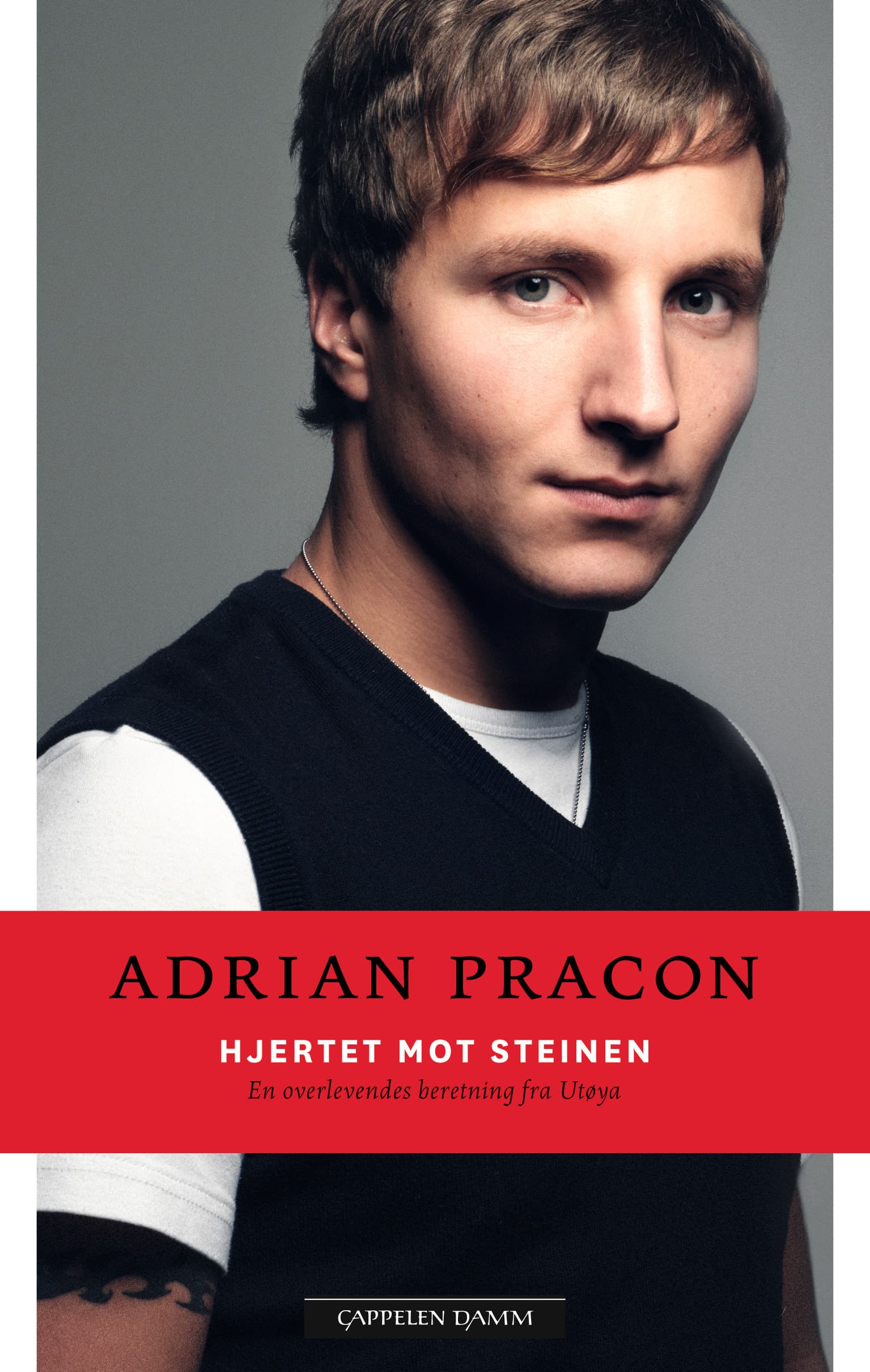 Omslag Hjertet mot steinen av Adrian Pracon og Erik Møller Solheim (Ebok)