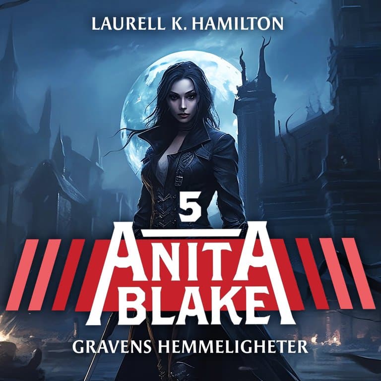 Omslag Gravens hemmeligheter av Laurell K. Hamilton (Lydbok)