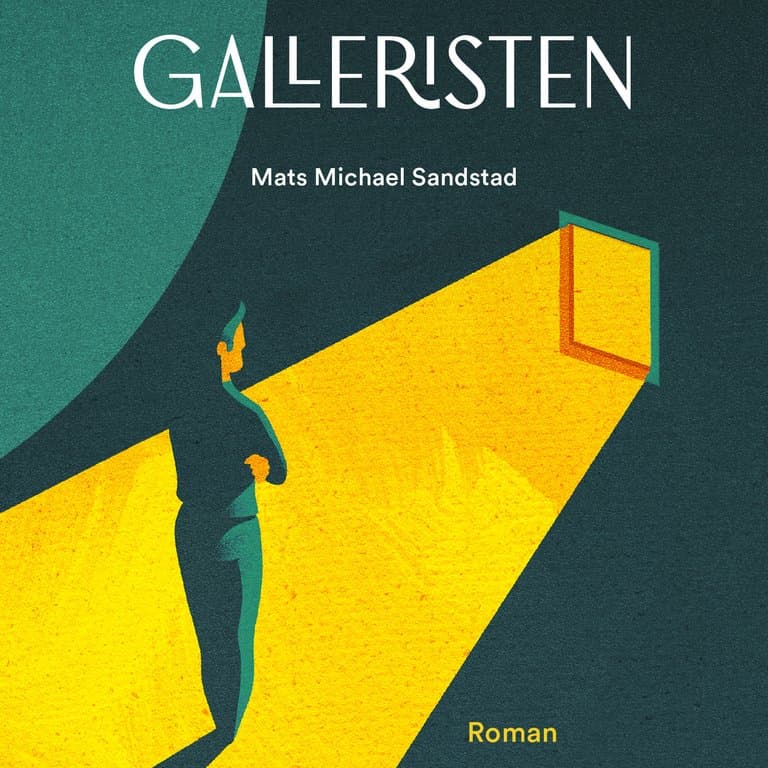Omslag Galleristen av Mats Michael Sandstad (Lydbok)