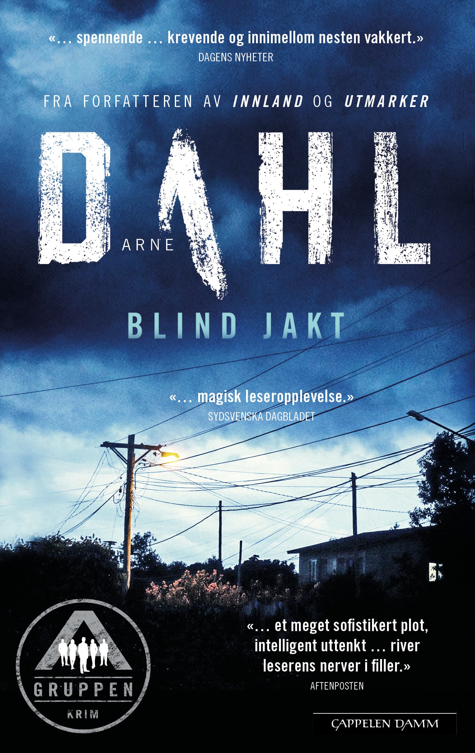 Omslag Blind jakt av Arne Dahl (Heftet)